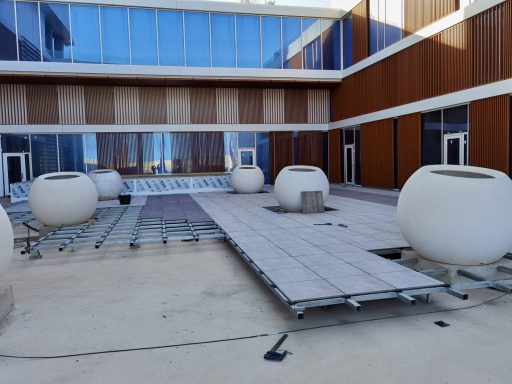 Estructura para suelo flotante